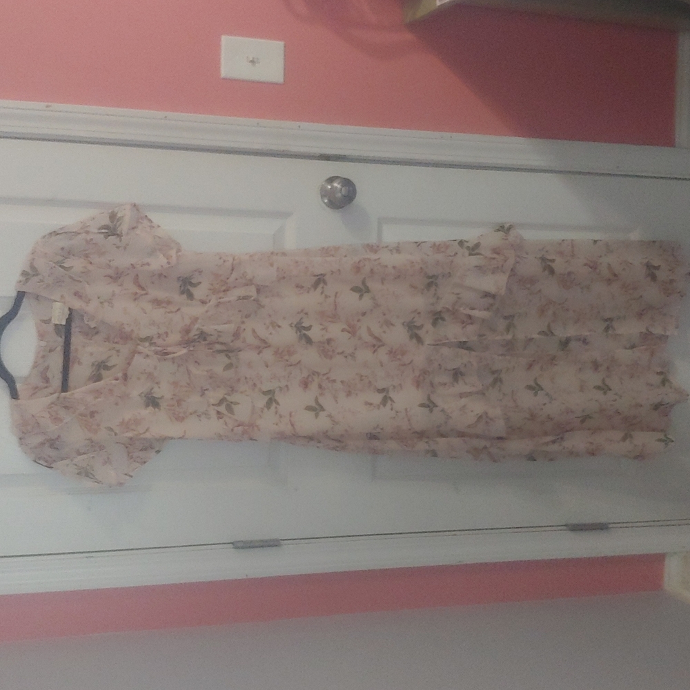Pale pink dress